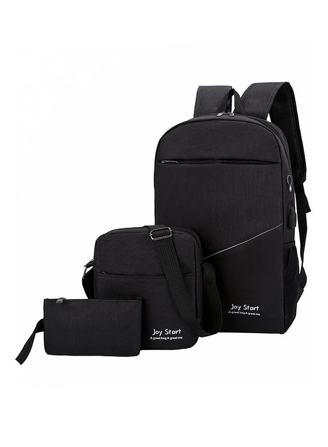 3-Piece Composite Bag Set Black - Image 1